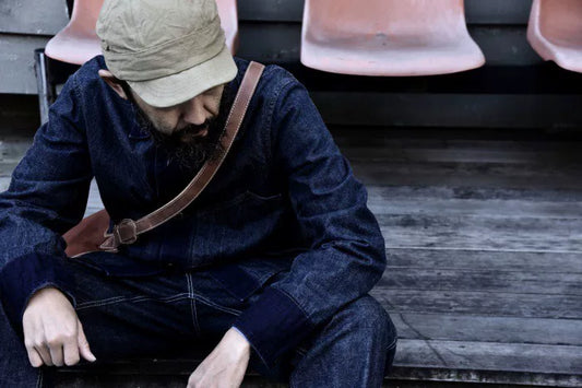 yard master indigo work jacket