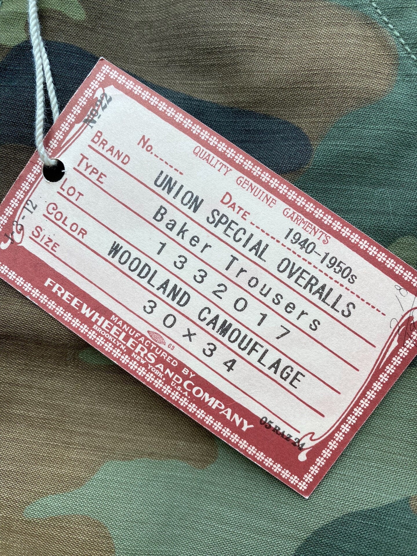 Camouflage Jungle Pants 30