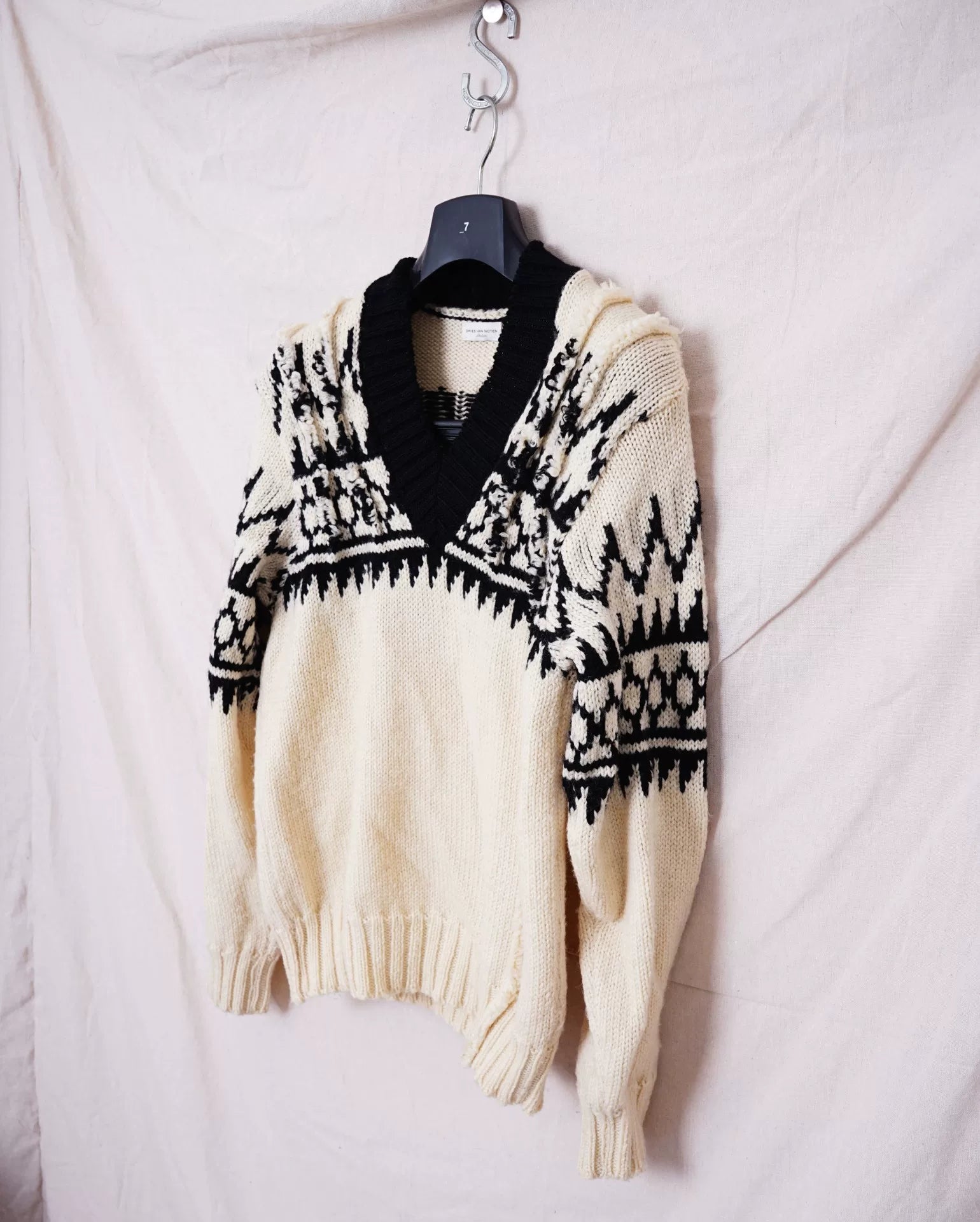 Dries van Noten Distressed Sweater