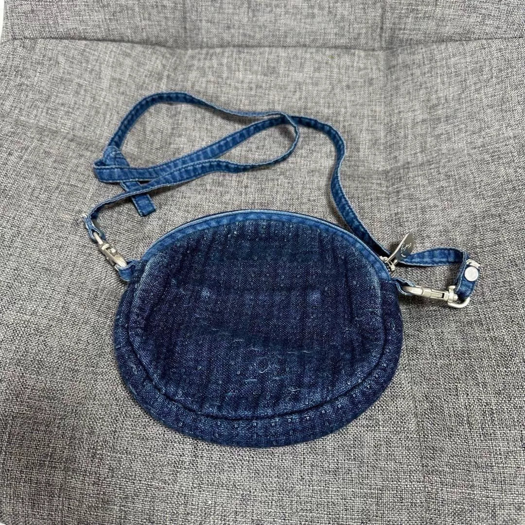 Porter Classic Indigo Round Bag