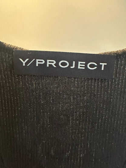 y/project rock band graphic tank top