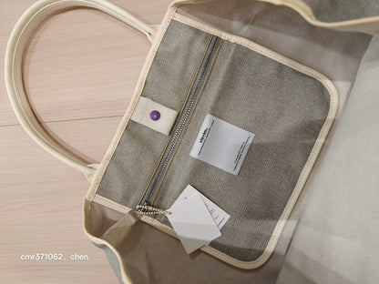 visvim coated canvas tote bag