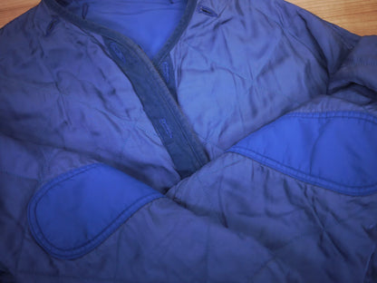 visvim iris jacket in navy blue