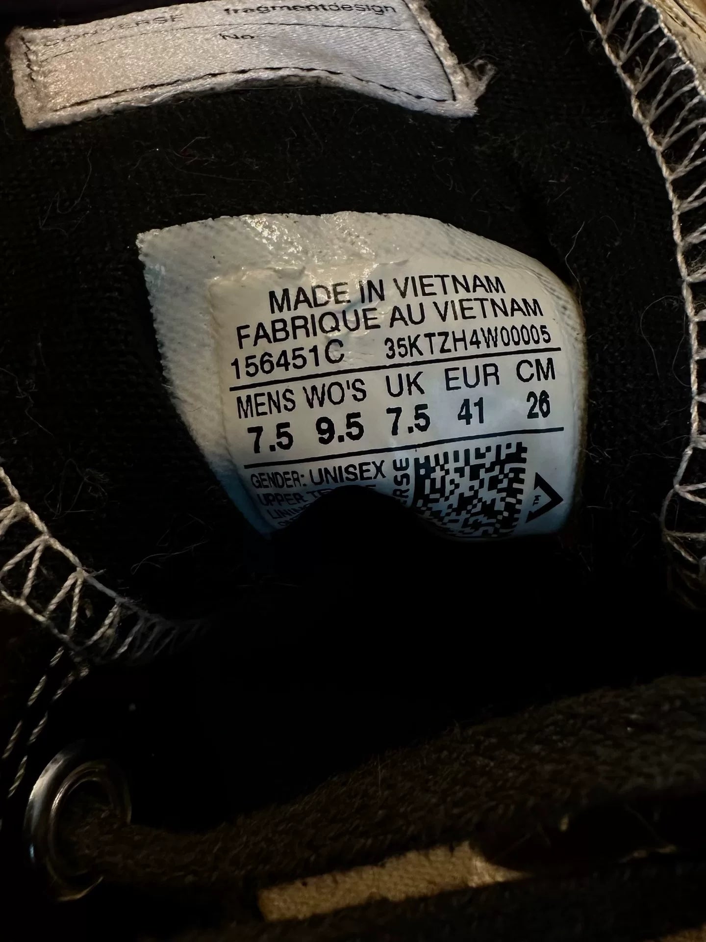 Fragment x Converse All Star 70s Low