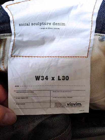 visvim 13AW Raw Denim Jeans