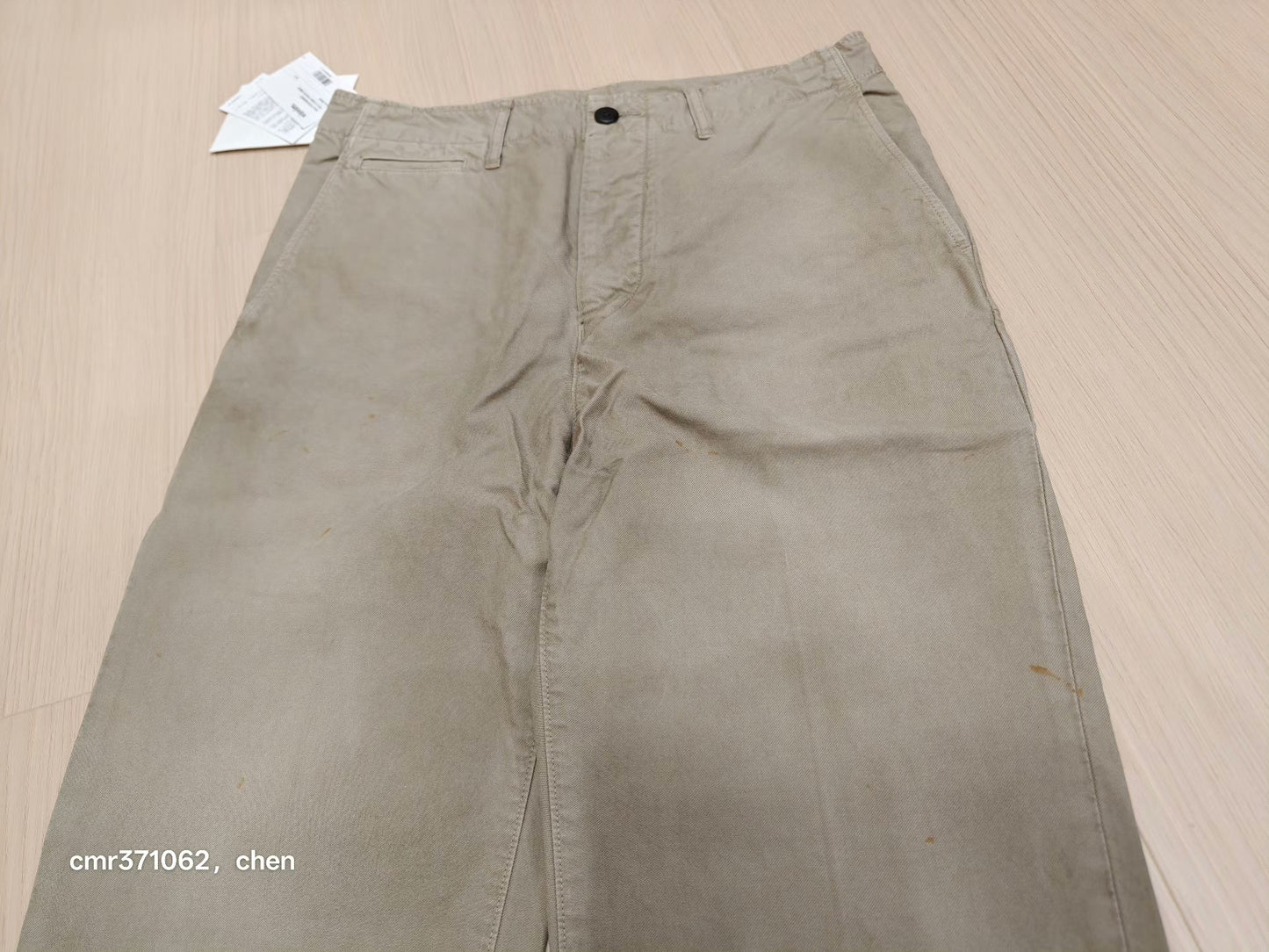 VISVIM 24SS FIELD CHINO PANTS DMGD