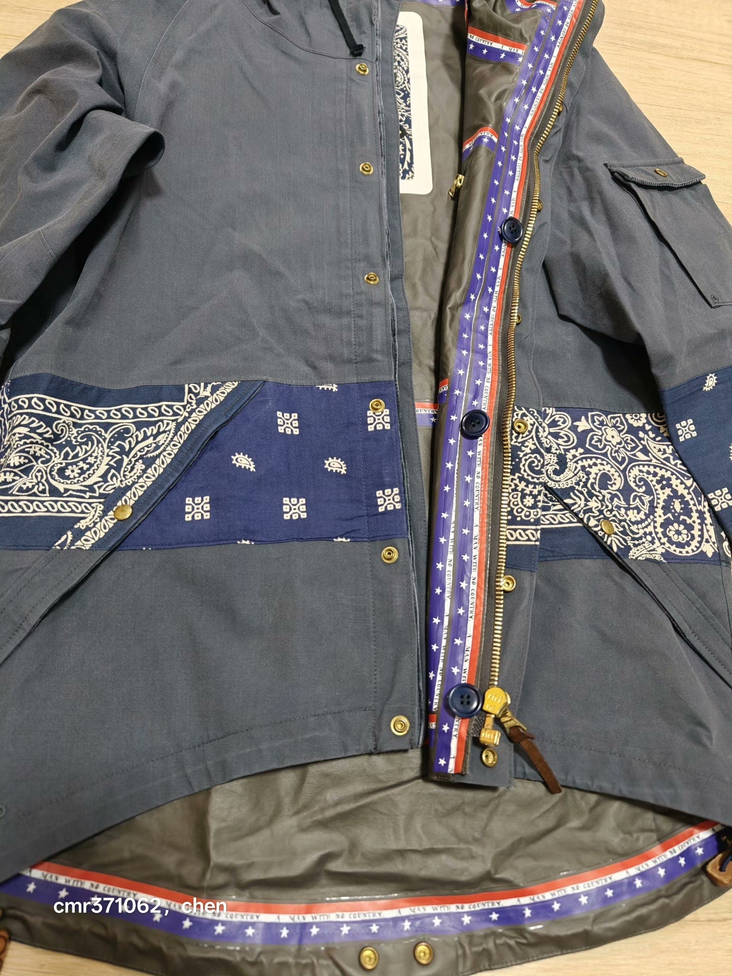 VISVIM 15 ICT NOMAD JKT 2.5L BANDANA