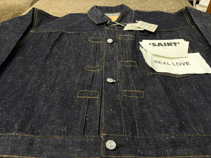 SAINT MICHAEL x berberjin T-back Denim Jacket