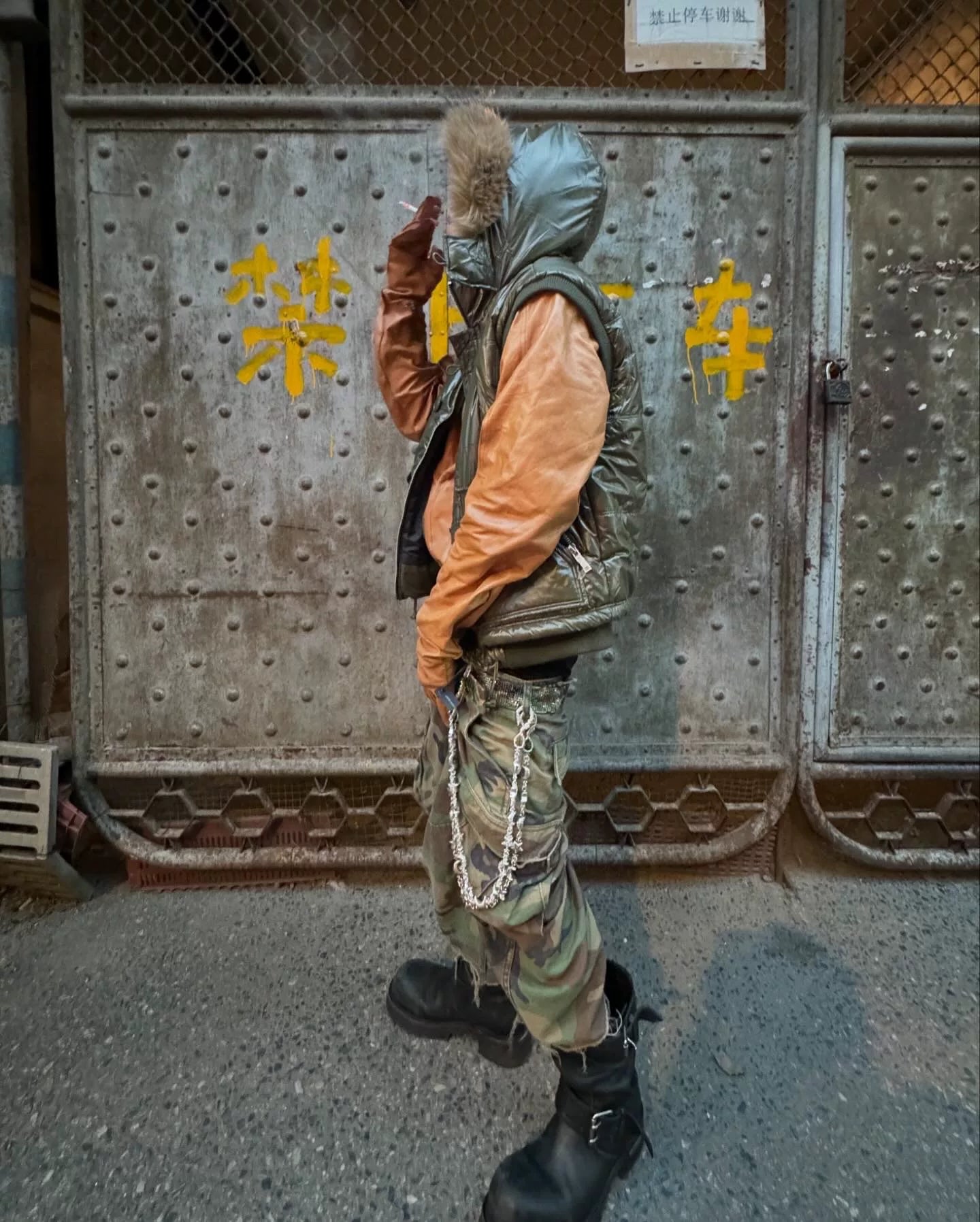 Racer Worldwide Military Green Vest