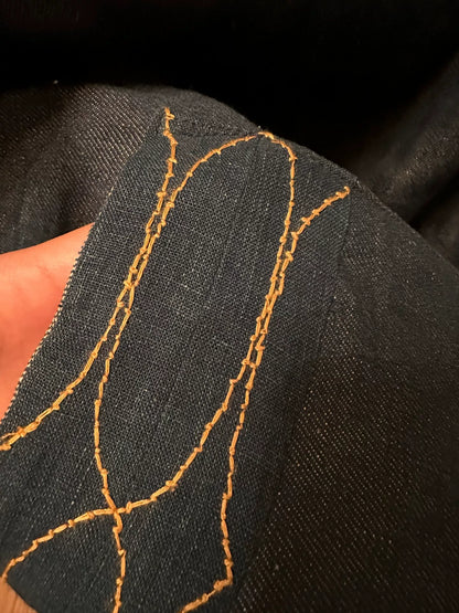 VISVIM Denim Robe Coat Size 0