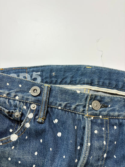 VISVIM 01.2D5 Polka Dot Jeans