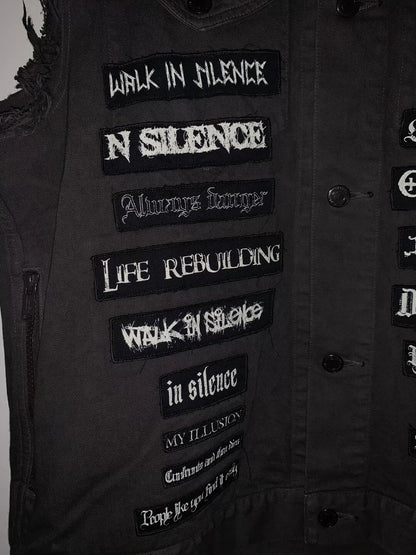 Undercover 18SS Denim Jacket Vest