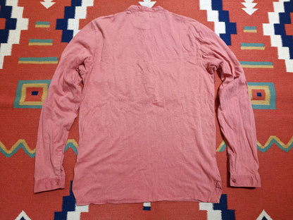 RRL Double RL Henley Long Sleeve T-shirt