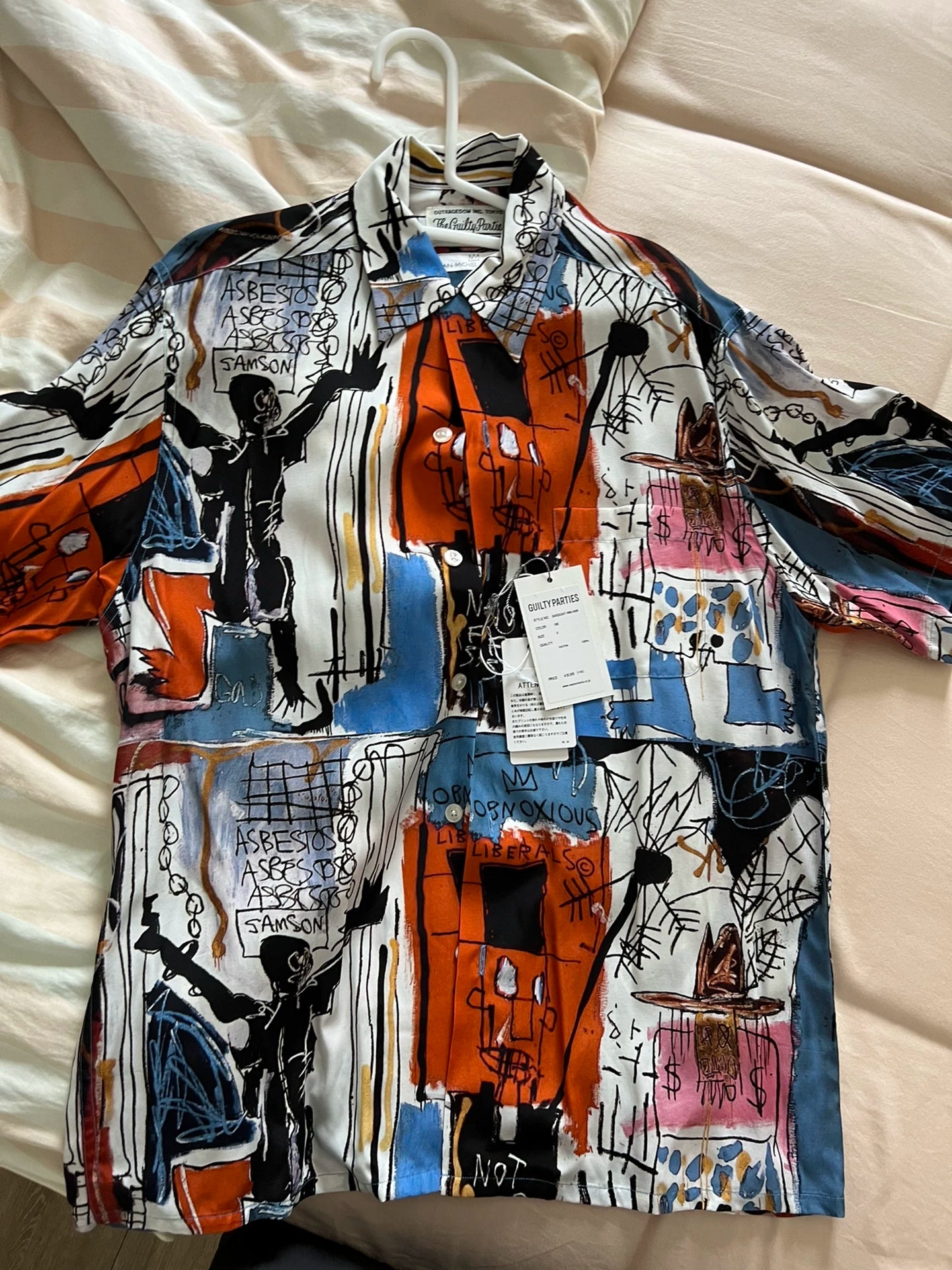 Wacko Maria Basquiat 21SS Short-Sleeve Shirt