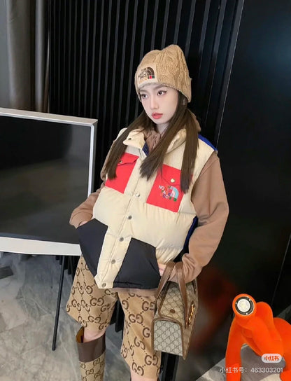 Gucci The North Face Colorblock Vest