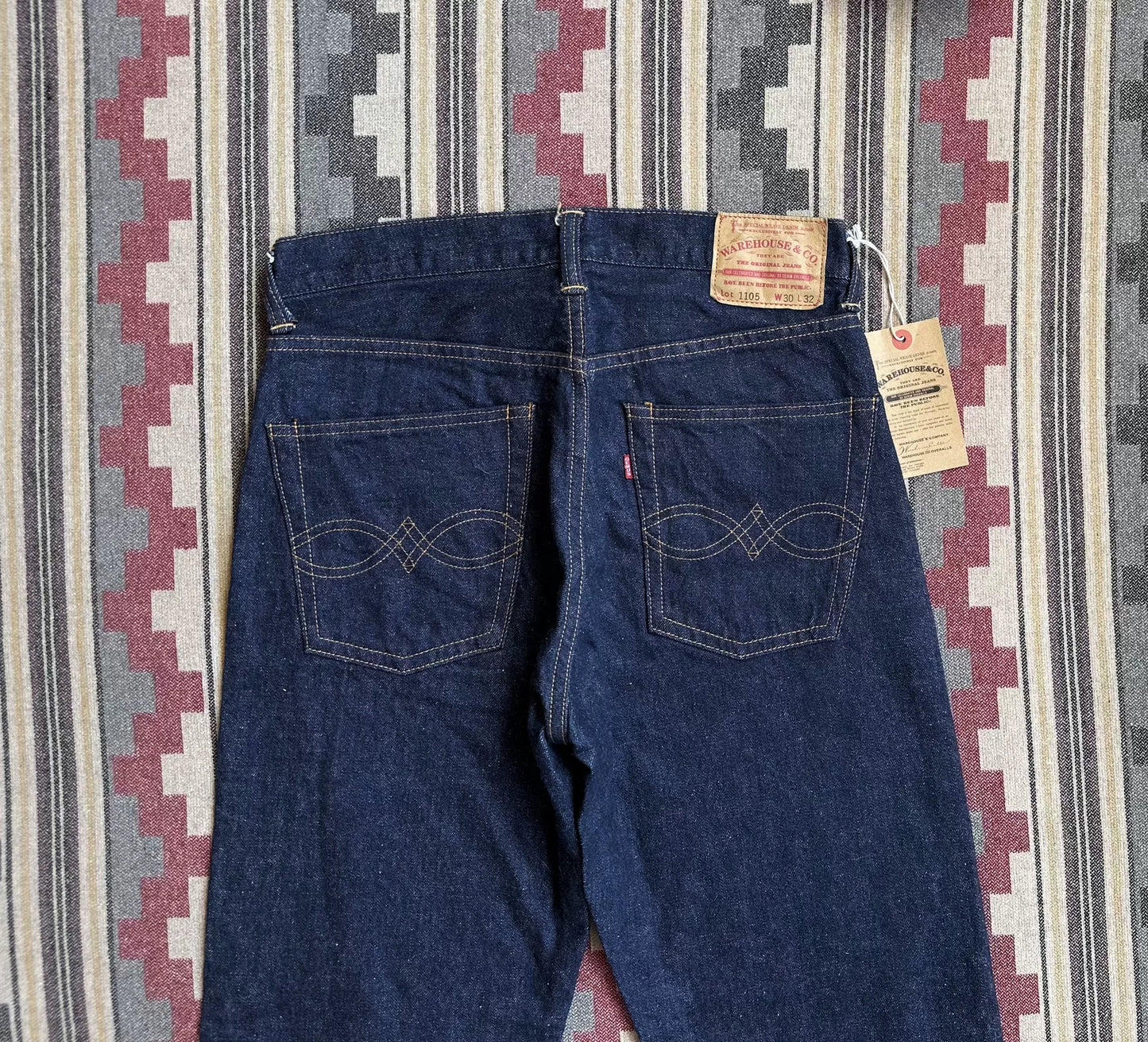 warehouse original red ear denim jeans