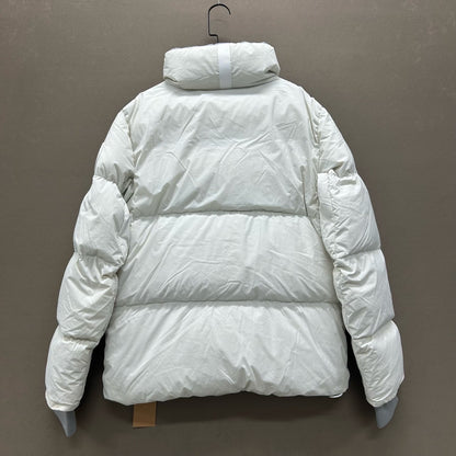 canada goose everett white down jacket size s