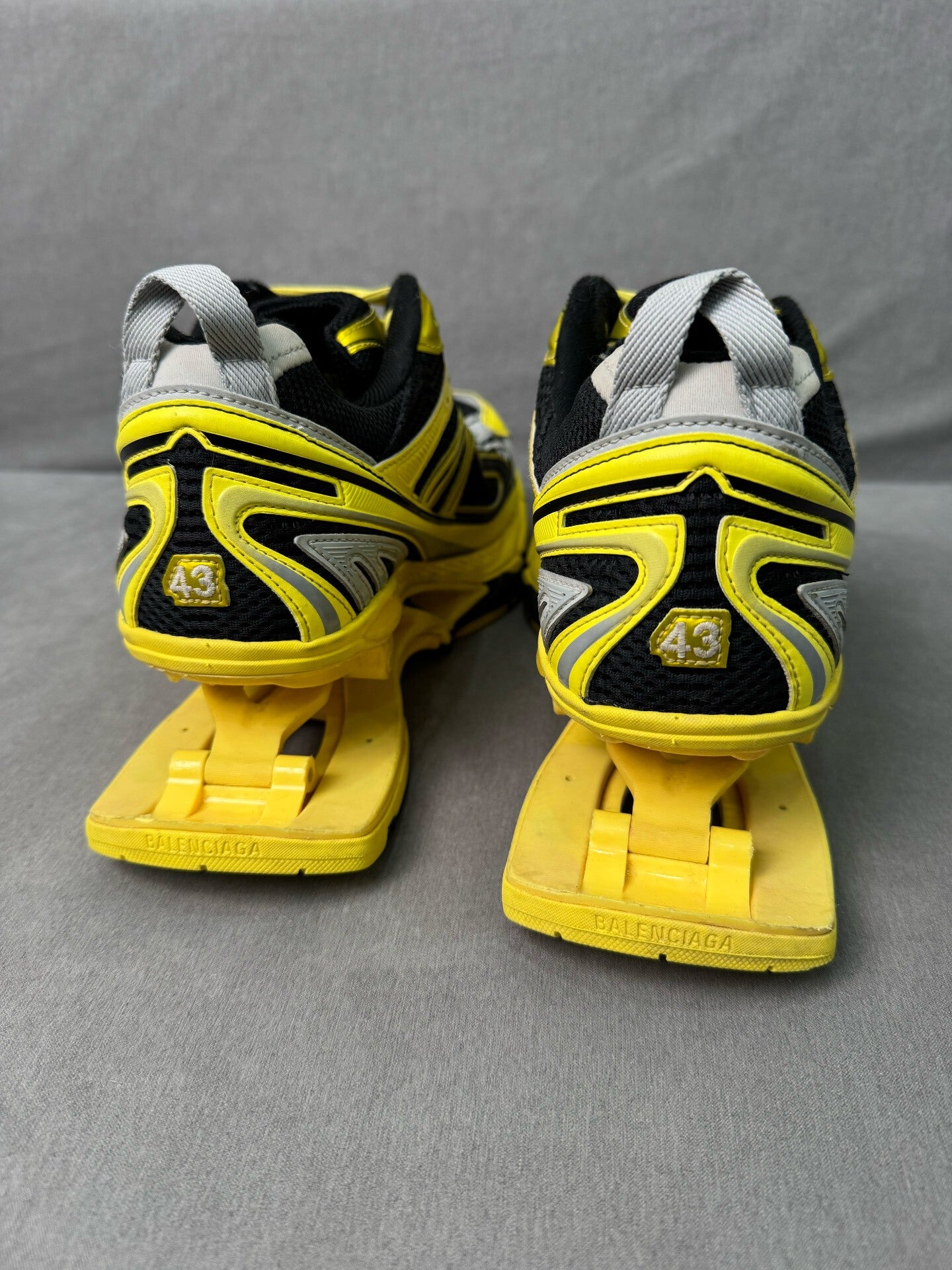 balenciaga xpander black and yellow sneakers