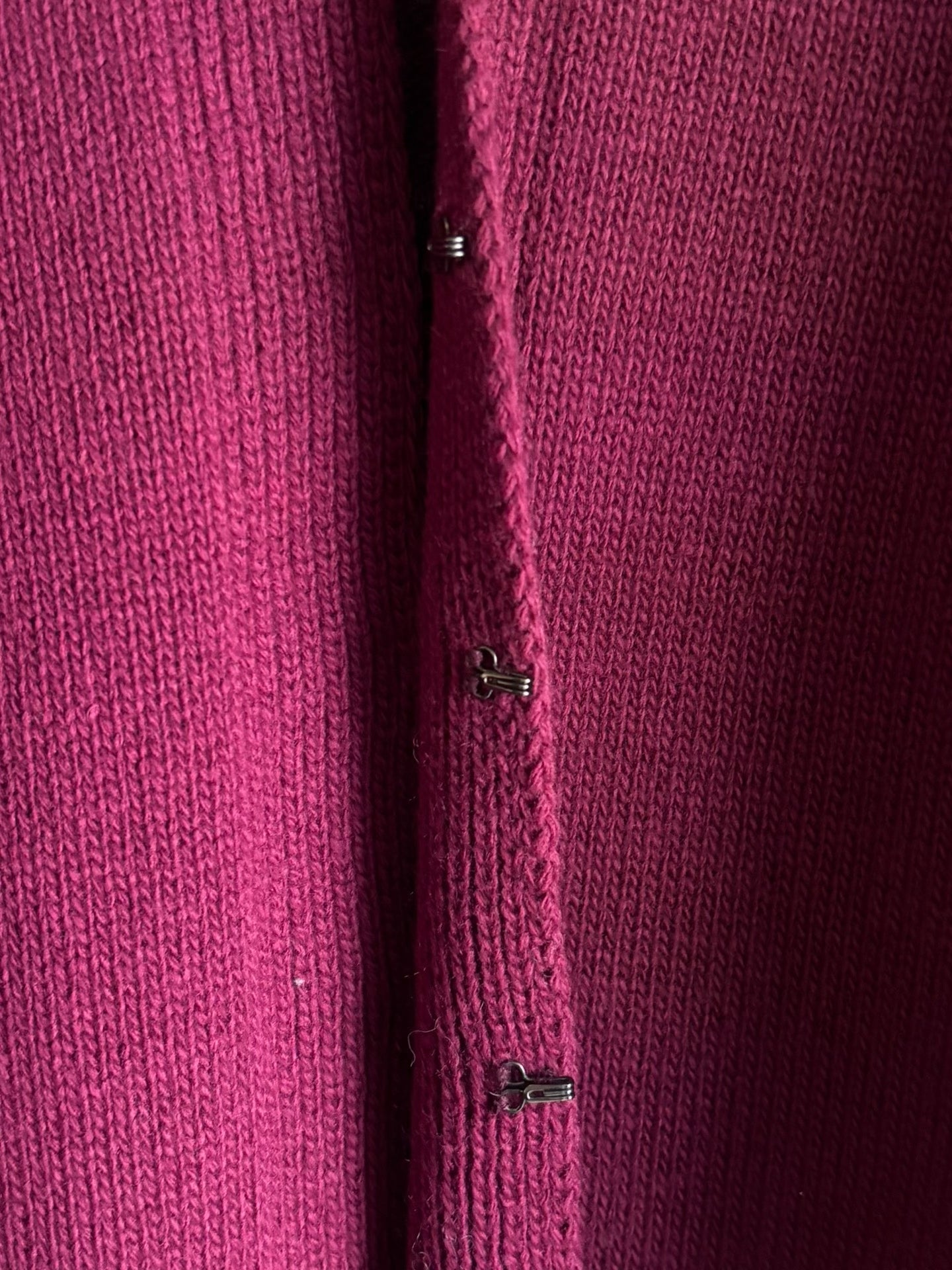 Comme des Garçons AW2000 Bordeaux Red Sweater