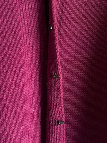 Comme des Garçons AW2000 Bordeaux Red Sweater