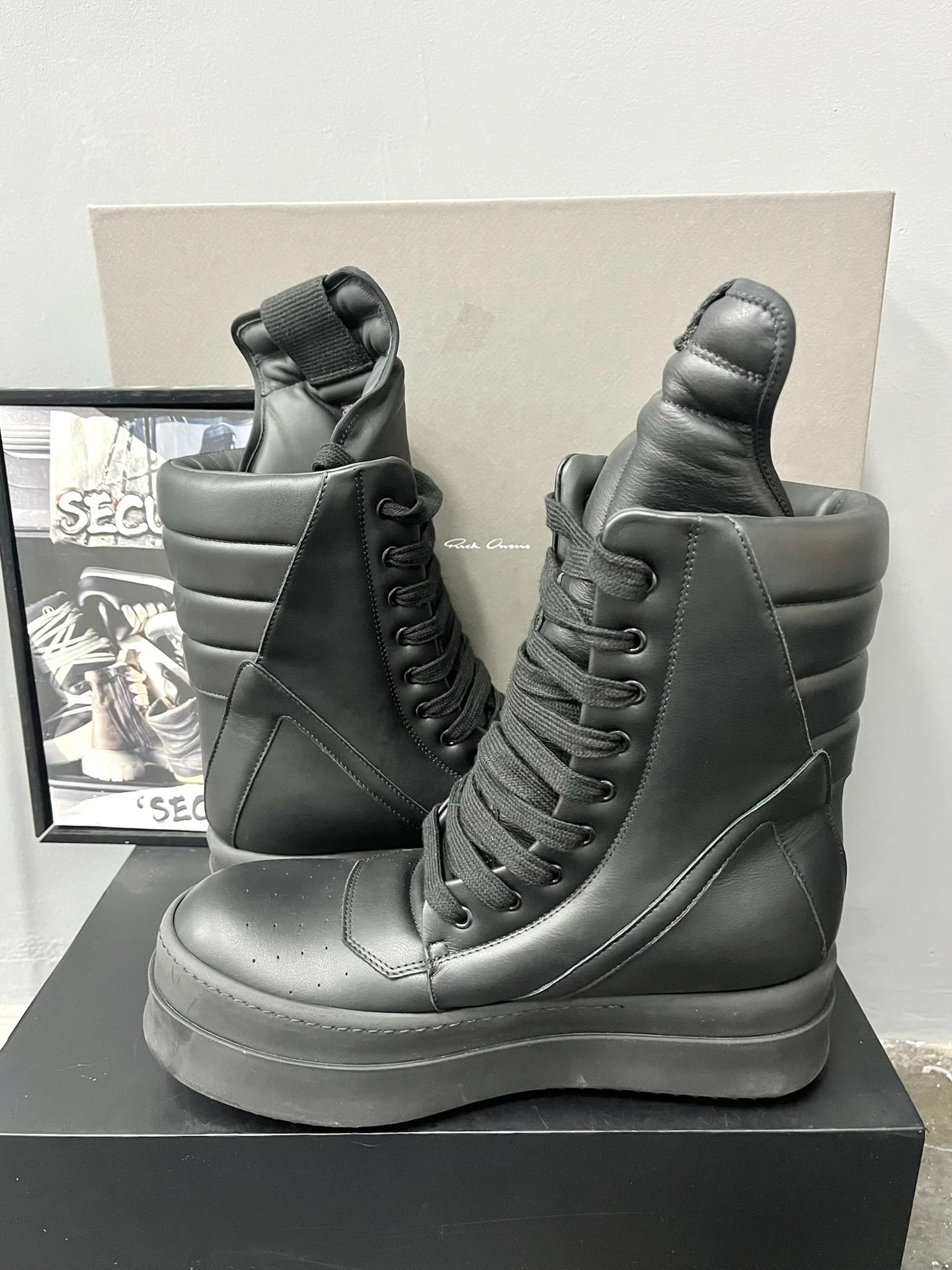 Rick Owens 25SS Mega High-Top Platform