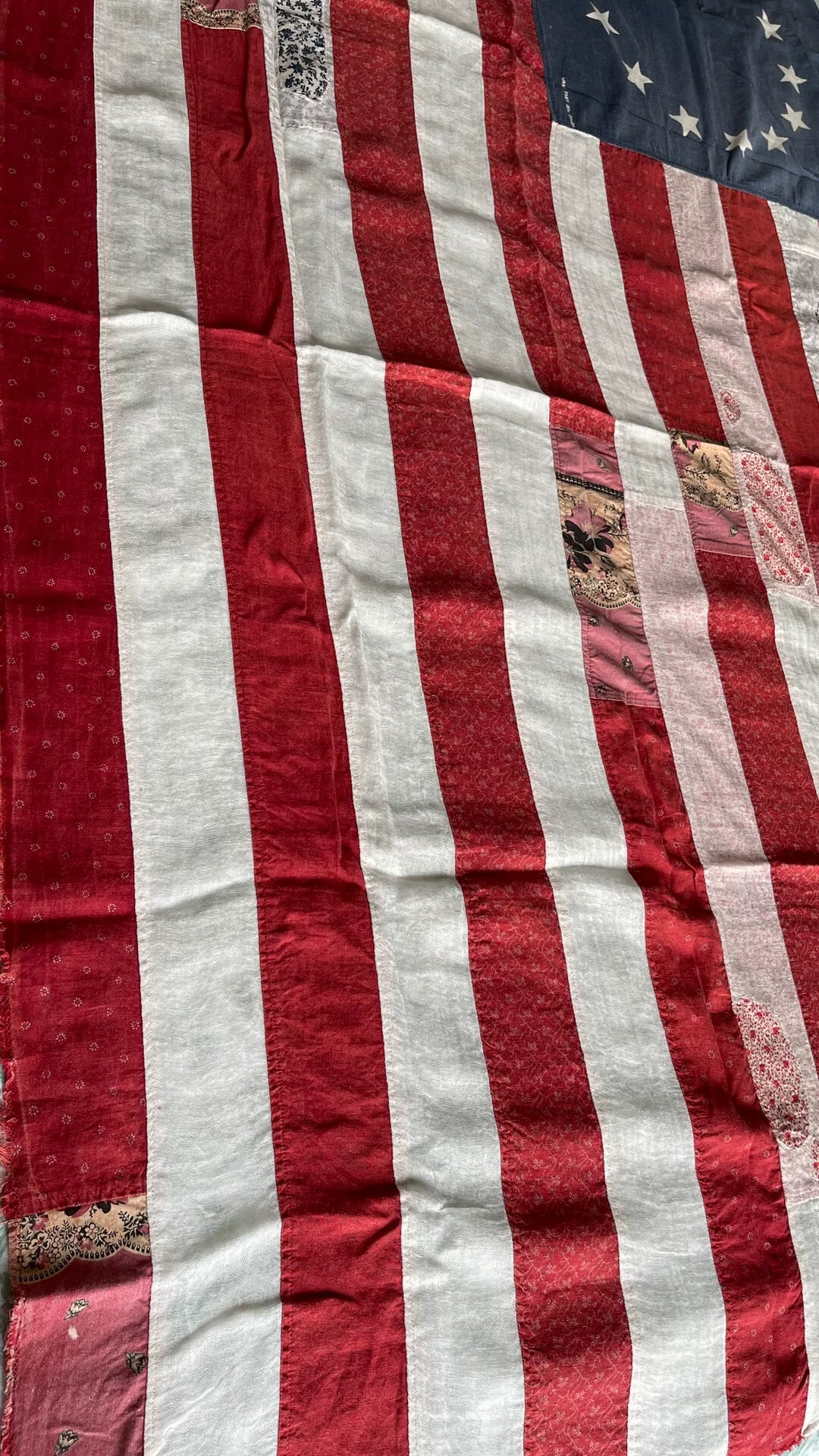 Kapital Vintage Flag Scarf Shawl