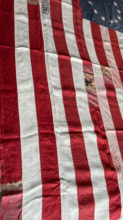 Kapital Vintage Flag Scarf Shawl