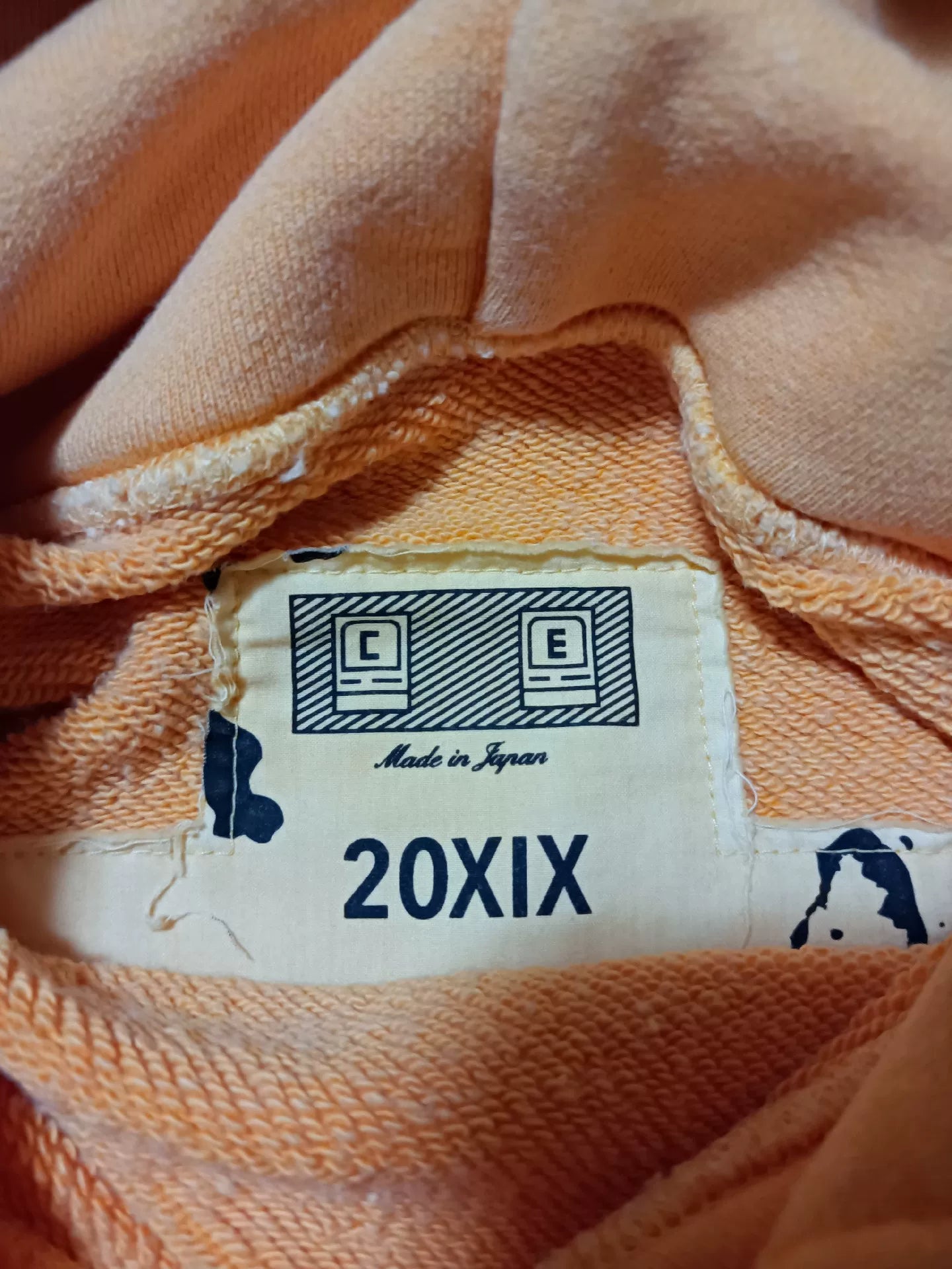 CAVEMPT 19aw Washed Hoodie