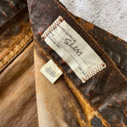 Ralph Lauren Rust Oil Stain Pants