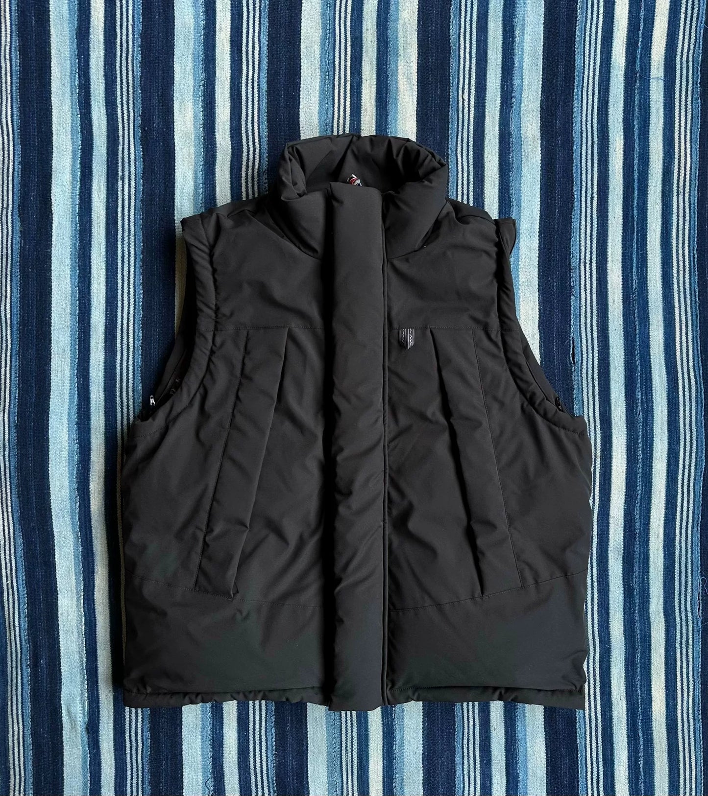 nanga x manastash down jacket with removable vest