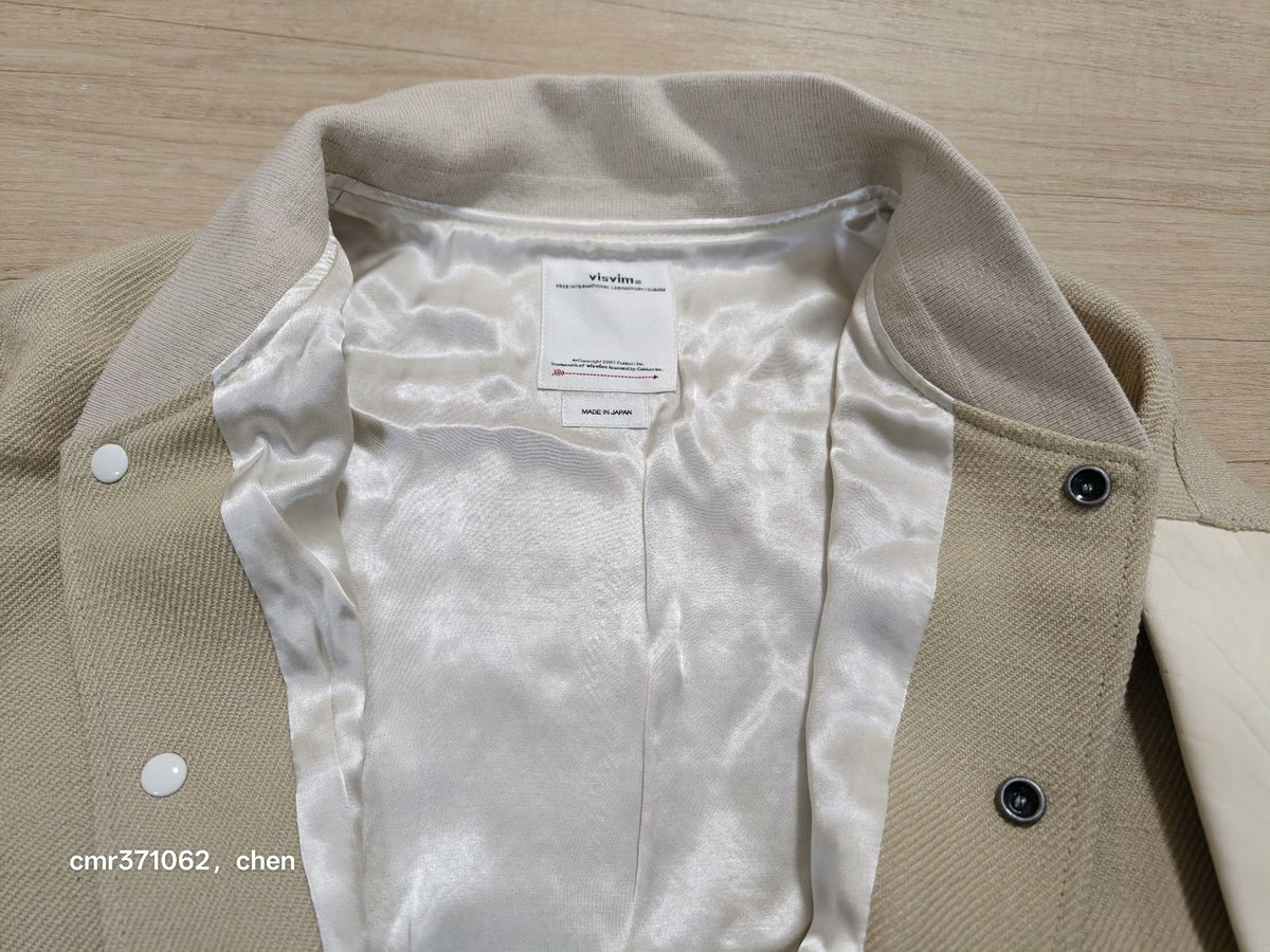 VISVIM 20AW VARSITY SB JKT WOOL