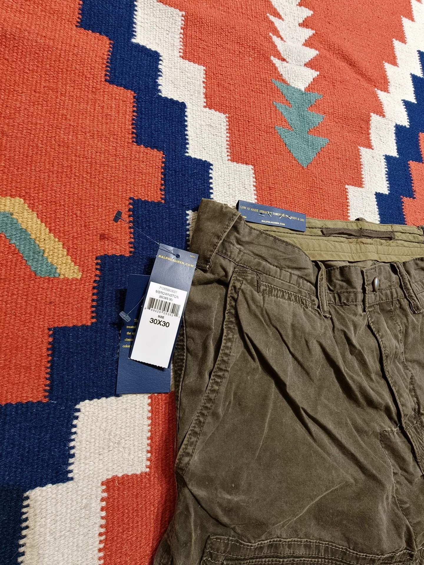 RRL Limited Edition Waxed Cotton Pants