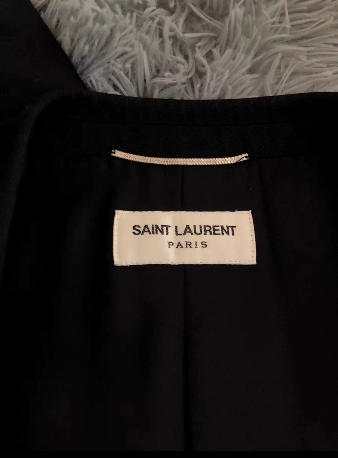Saint Laurent Black Jacket Size 50