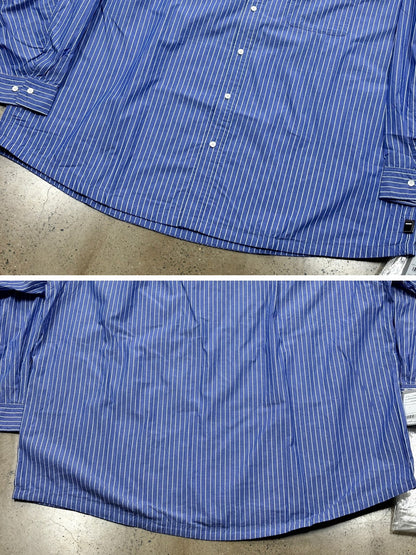 Blue Stripe Oversized Shirt