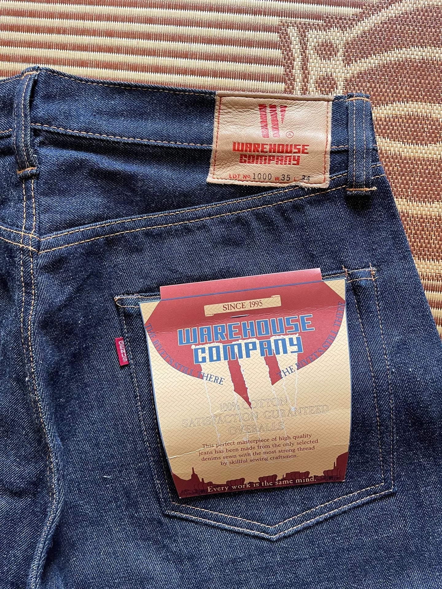 Warehouse 1000xx Acid Wash Jeans W35