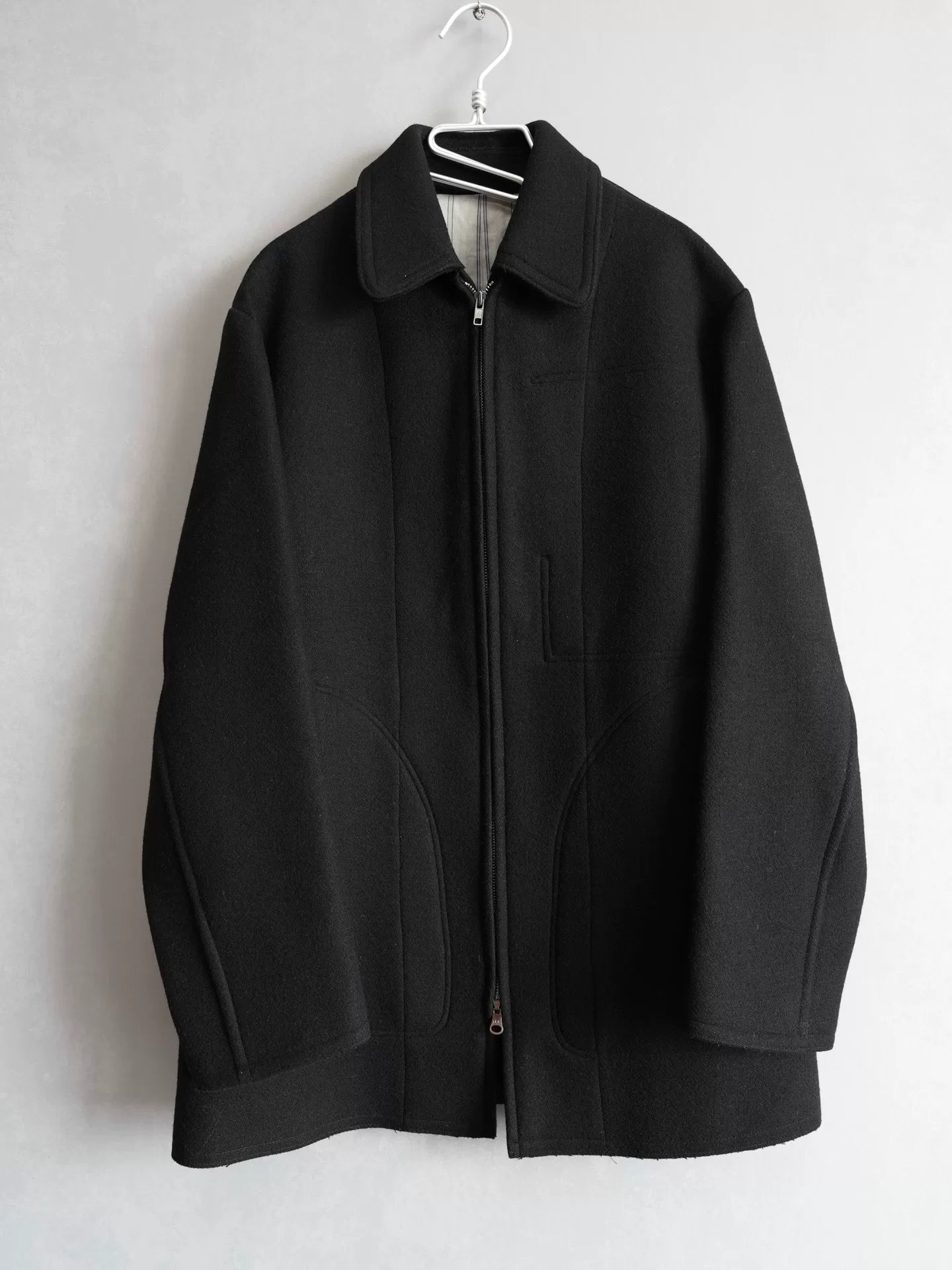 y's for men double zipper jacket