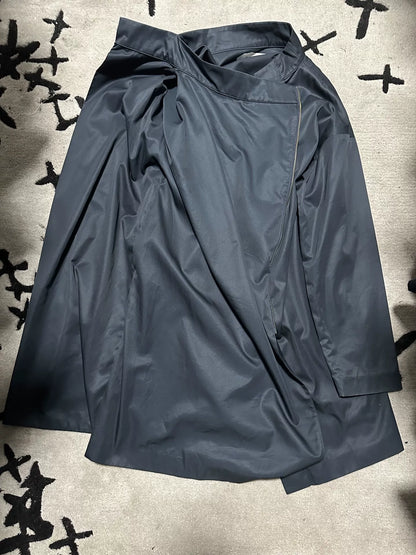 hussein chalayan structured sleeve shirt coat