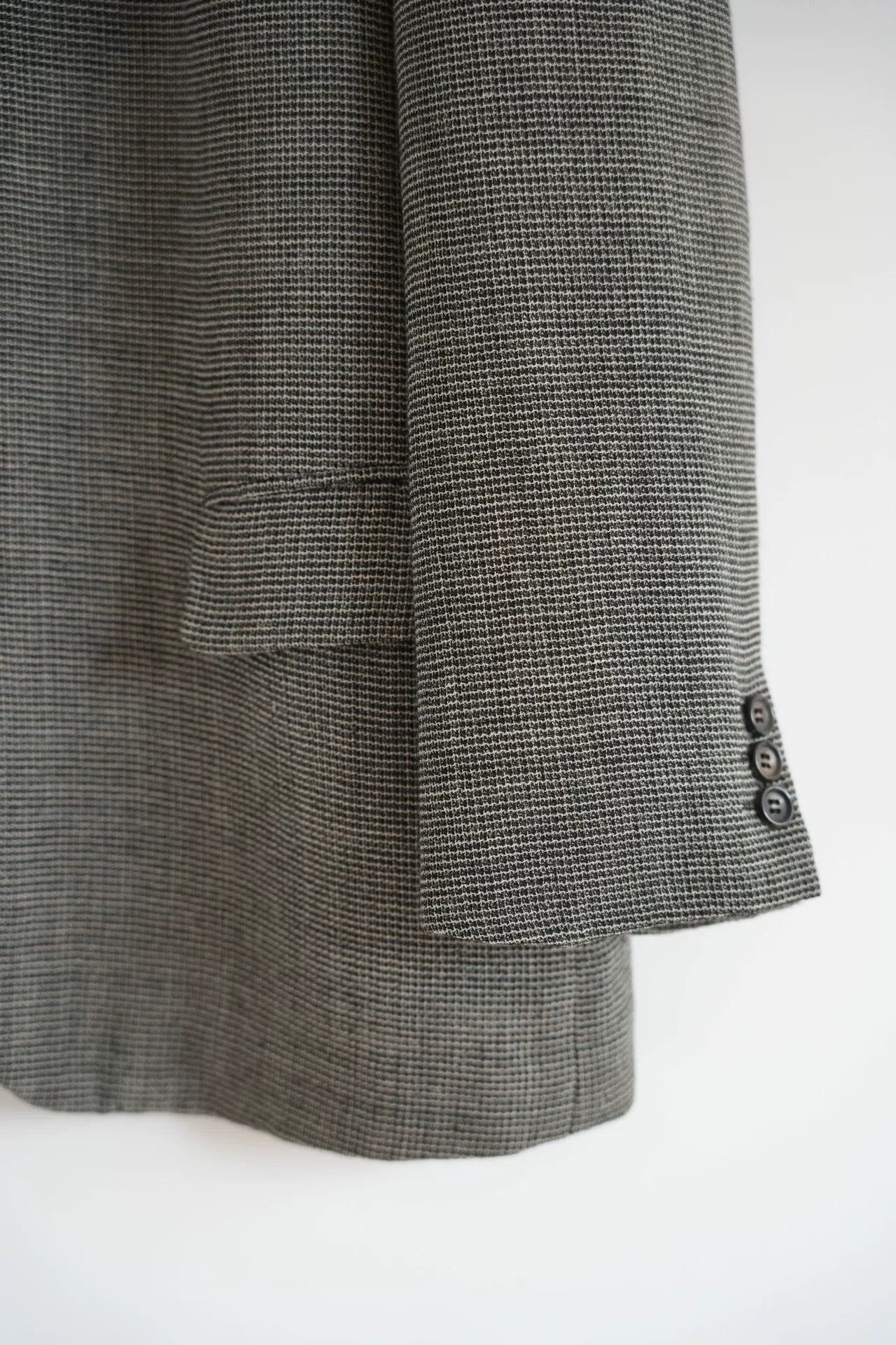 comme des garçons waffle suit jacket