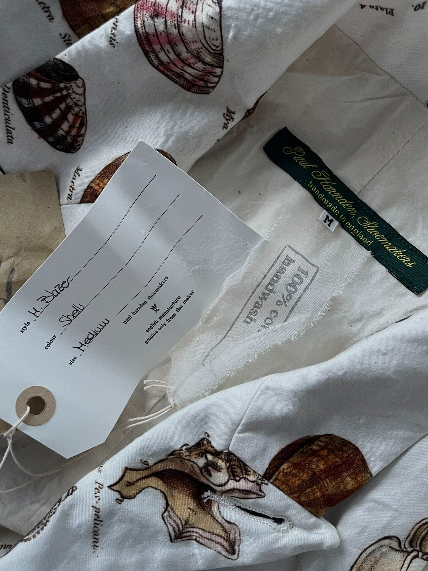 Paul Harnden Shell Print Blazer Jacket