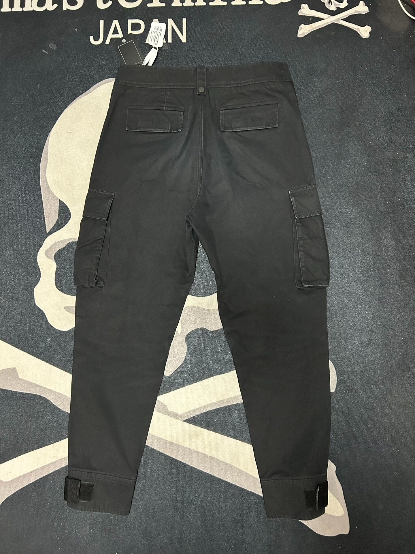 Dior Casual Cargo Pants with Logo Tag
