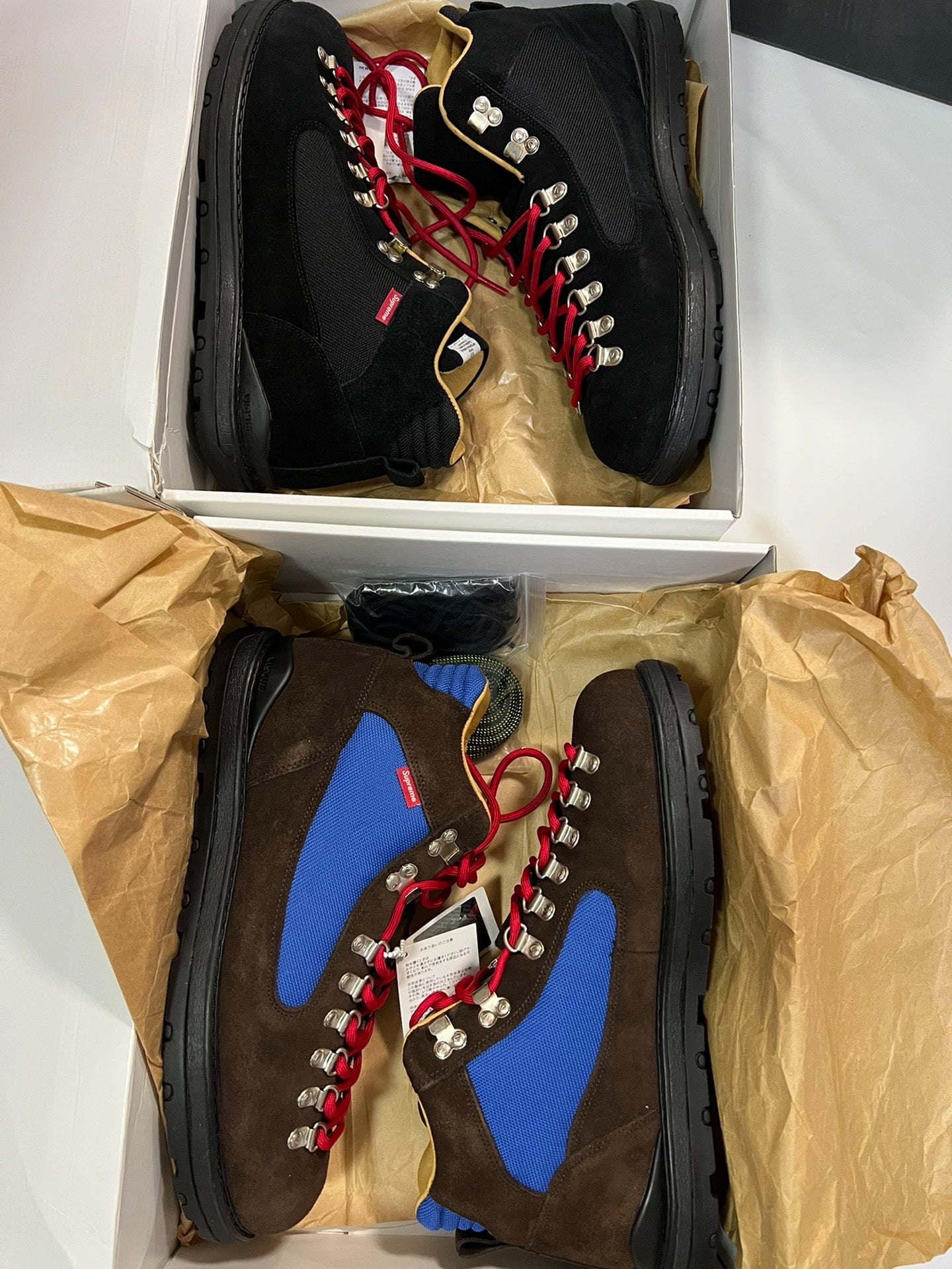 visvim serra ascent x supreme