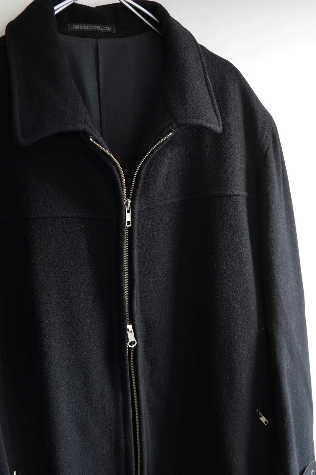 Yohji Yamamoto A/W 1990 Zip Wool Jacket