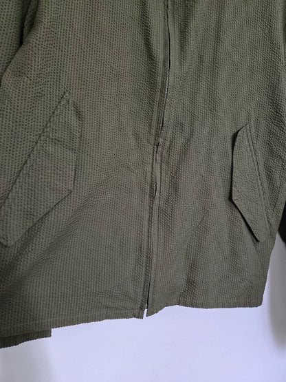 Auralee Silk Harrington Jacket