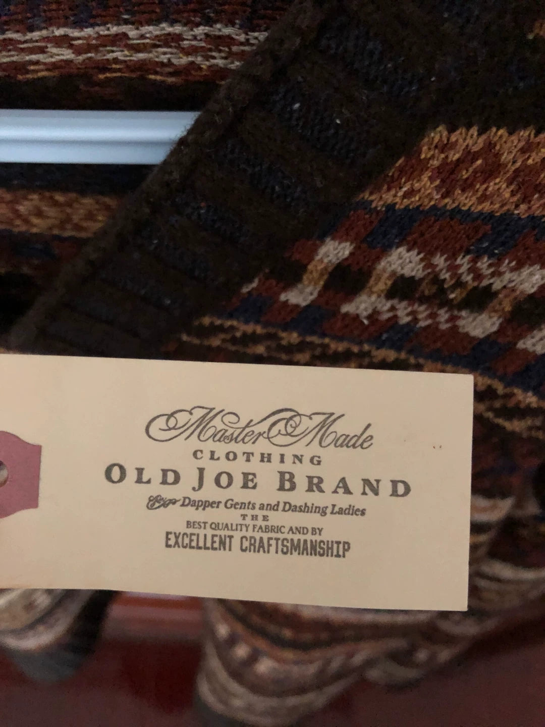 Old Joe Wool-Silk Knit Sweater
