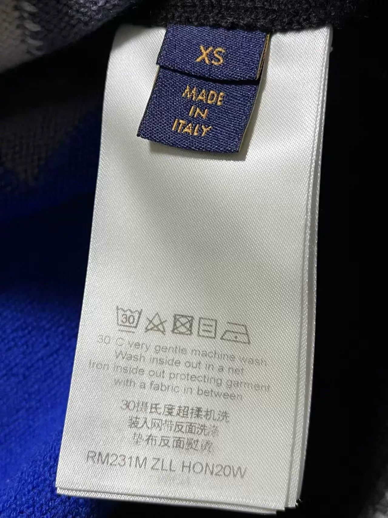 Louis Vuitton Mosaic Colorblock Wool Sweater