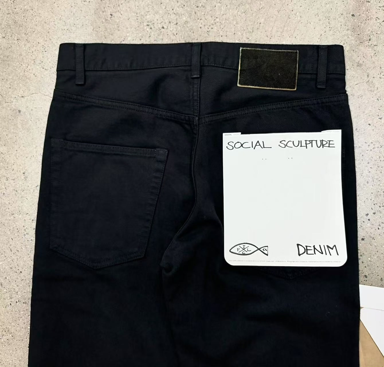 Visvim 21AW Social Sculpture 03 Overdye Jeans