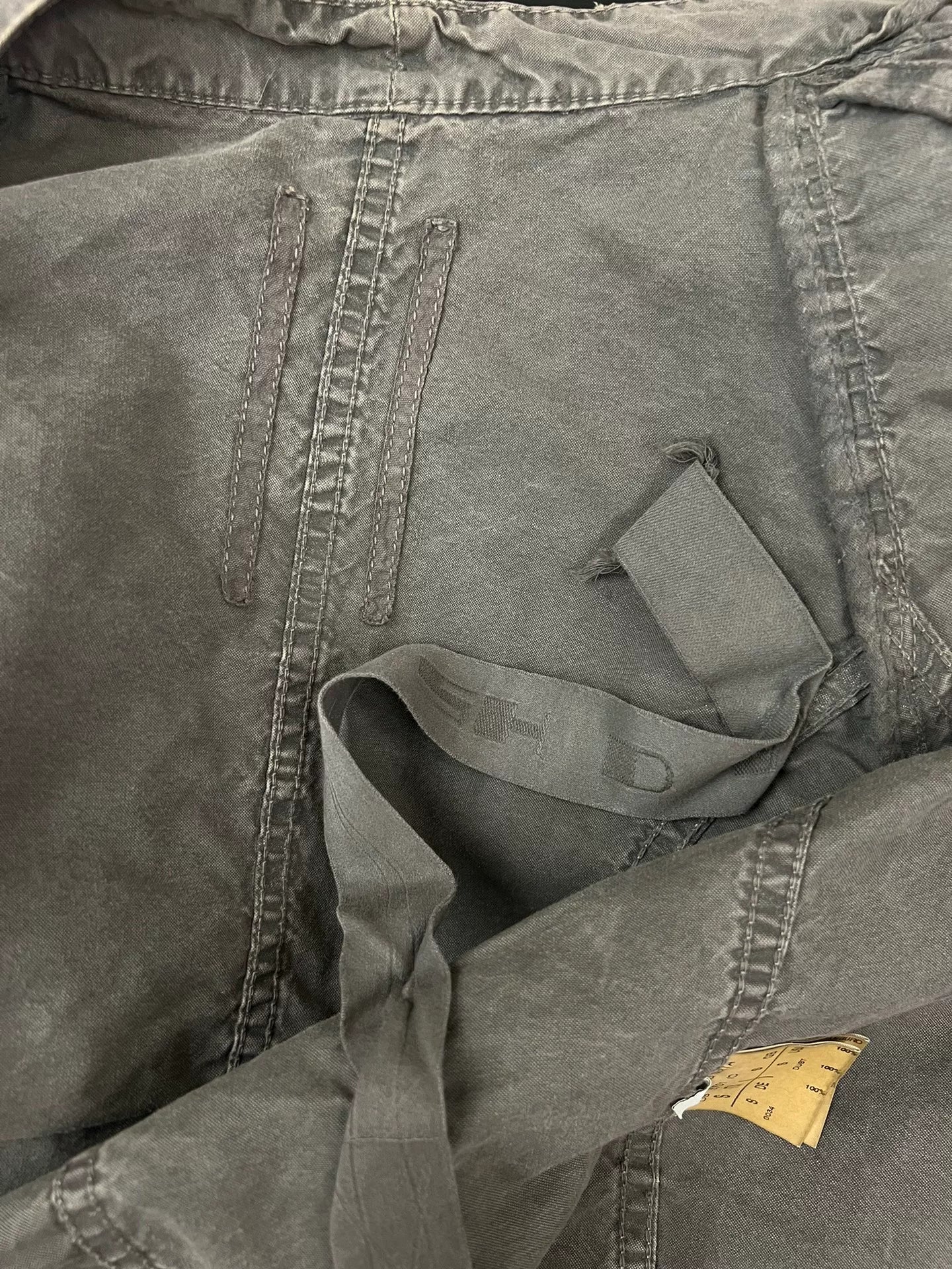 Rick Owens Gray Jacket OLMAR and MIRTA