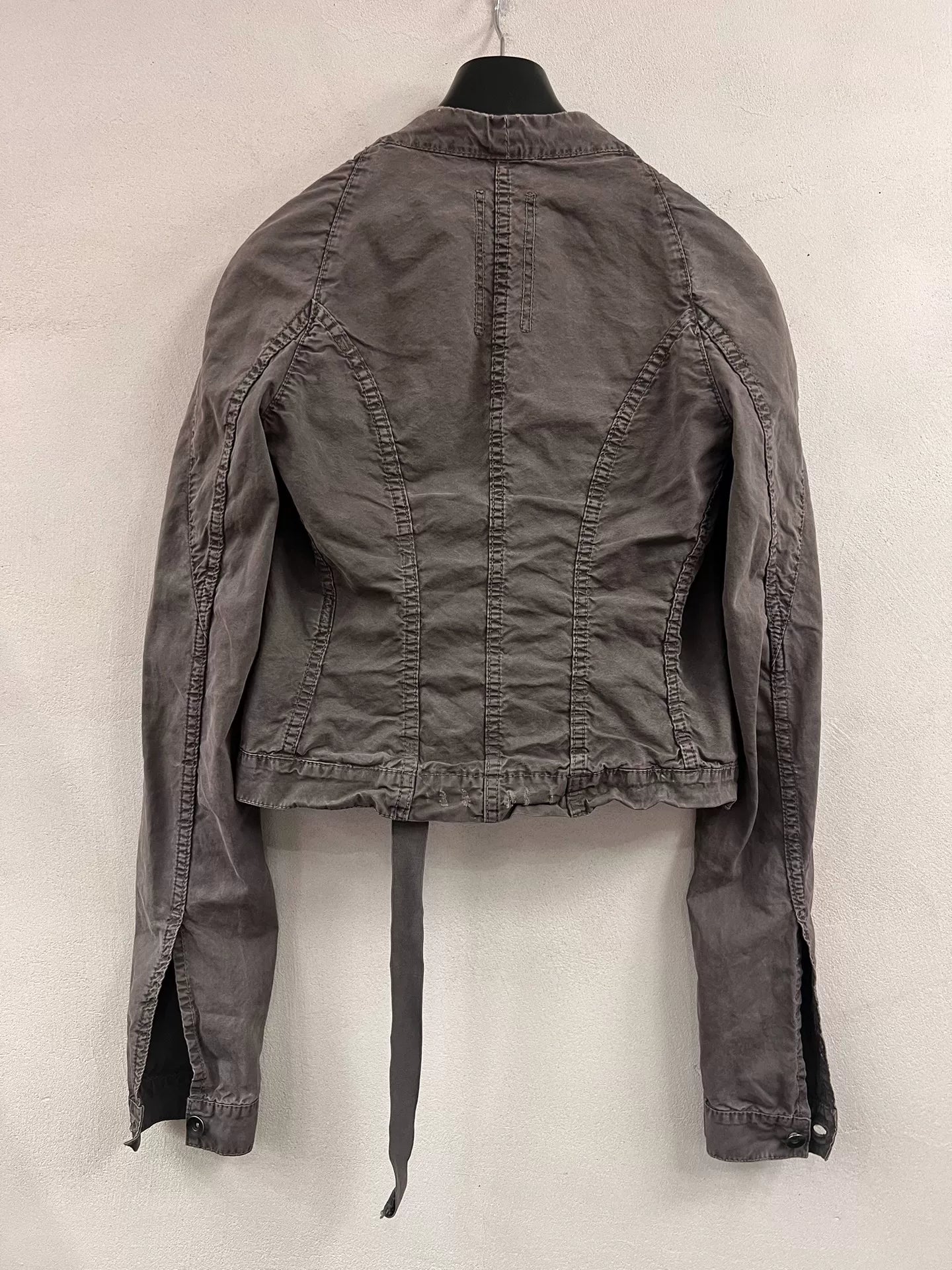 Rick Owens Gray Jacket OLMAR and MIRTA
