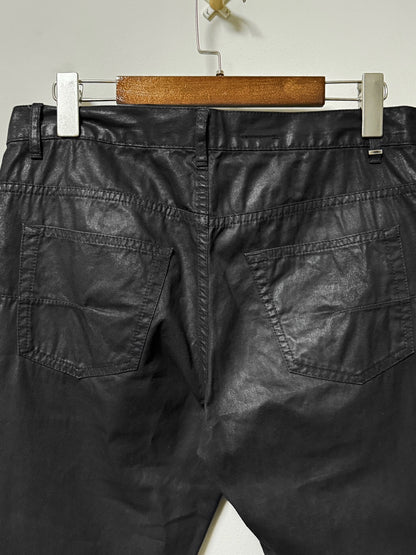 Dior Homme Coated Denim Pants for Spring