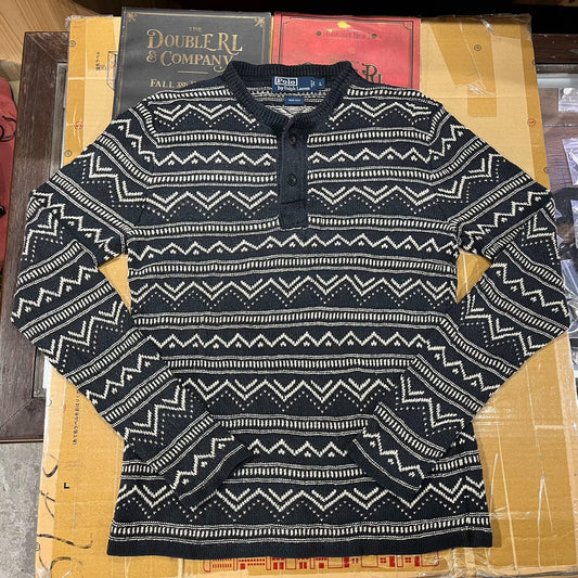 Ralph Lauren Double RL Henley Sweater